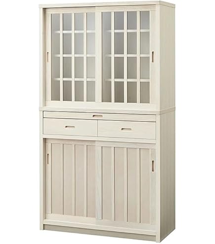 Amazon｜伝統工芸鎌倉彫水屋箪笥飾り棚茶箪笥食器棚サイドボード